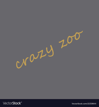 Crazy zoo vector image Crazy zoo vector image