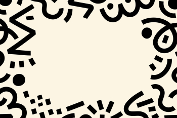Cream 90&rsquo;s Memphis frame background | Free Photo - rawpixel