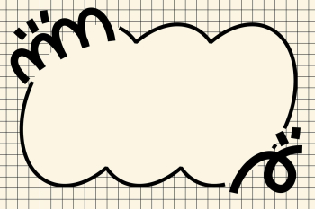 Cream 90&rsquo;s Memphis frame background | Free Photo - rawpixel