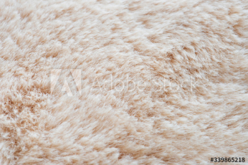 Cream fur background Cream fur background