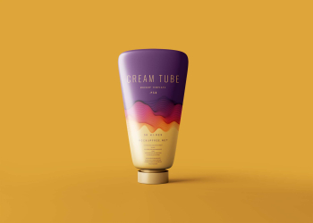 Cream Tube Mockup - Freebies Mockup