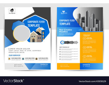 creative a4 business flyer template book cover creative a4 business flyer template book cover