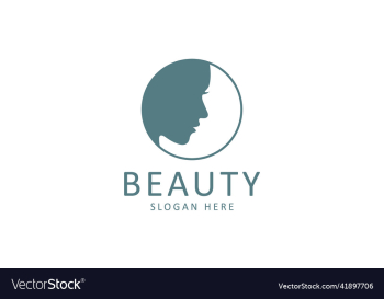 creative and modern face beauty logo creative and modern face beauty logo