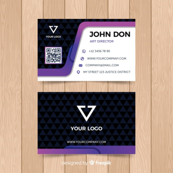 Creative business card template