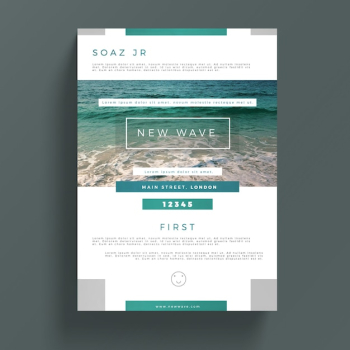 Creative business flyer template