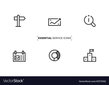 creative business growth icons creative business growth icons