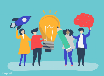 Creative business idea concept illustration | Free stock vector - 534596 Creative business idea concept illustration | Free stock vector - 534596