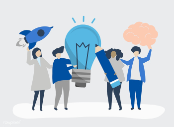 Creative business idea concept illustration | Free stock vector - 534628 Creative business idea concept illustration | Free stock vector - 534628