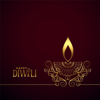 Creative decorative diwali diya golden lamp Free Vector Creative decorative diwali diya golden lamp Free Vector