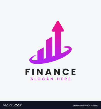 creative growth data finance logo design creative growth data finance logo design