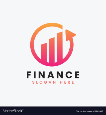 creative growth data finance logo design creative growth data finance logo design