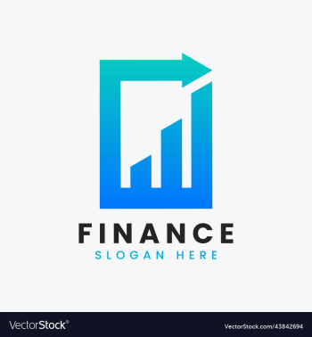 creative growth data finance logo design creative growth data finance logo design