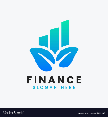 creative growth data finance logo design creative growth data finance logo design