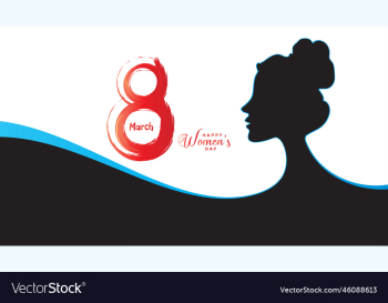 creative happy womens day event background