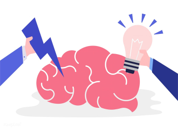 Creative idea and thinking brain icon | Free stock vector - 479012 Creative idea and thinking brain icon | Free stock vector - 479012