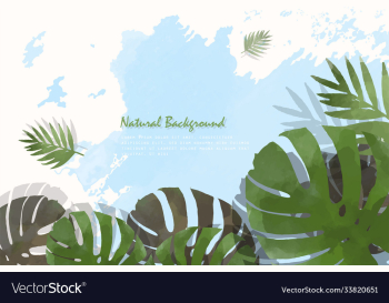 creative nature background or banner design eps10