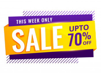 Creative sale banner for your business Free Vector Creative sale banner for your business Free Vector