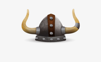 Creative Viking Helmet Vector Material, Helmet, Viking Helmet ...