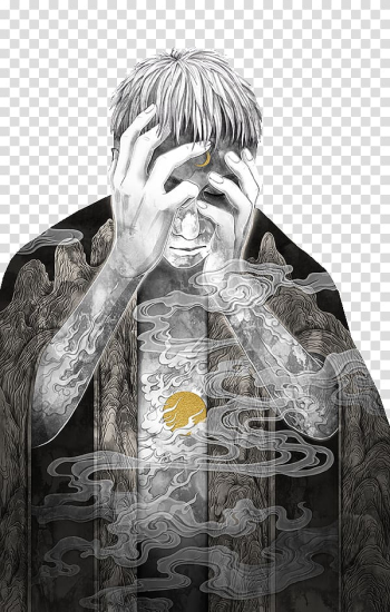 Creative work Illustration, Tired portrait transparent background PNG clipart Creative work Illustration, Tired portrait transparent background PNG clipart