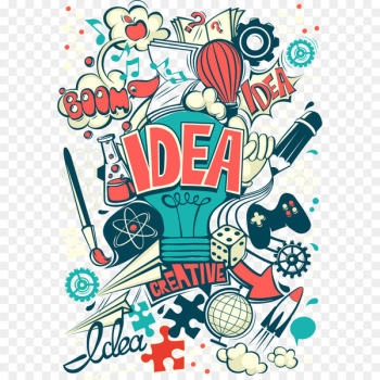 Creativity Idea - Vector illustration creative thinking Creativity Idea - Vector illustration creative thinking