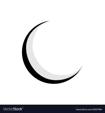 crescent moon icon crescent moon icon