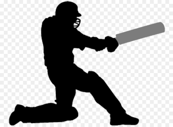 Cricket, Papua New Guinea National Cricket Team, Cricket Bats, Silhouette, Standing PNG