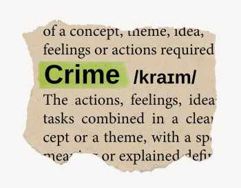 Crime ripped dictionary, editable word | Free PSD - rawpixel Crime ripped dictionary, editable word | Free PSD - rawpixel