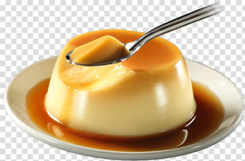 Crème caramel Crème brûlée Fruit salad Chocolate brownie Custard, Crxe8me Caramel transparent background PNG clipart
