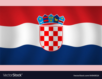 croatia flag background