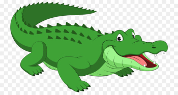 Crocodile Alligator Reptile Cartoon - Green crocodile Crocodile Alligator Reptile Cartoon - Green crocodile