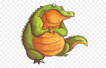 Crocodile Cartoon Illustration Drawing Image - alligator mississipiensis 
