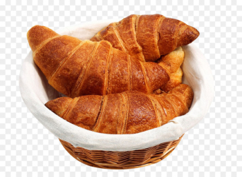 Croissant Doughnut Breakfast Bakery Pain au chocolat - Basket of croissants 