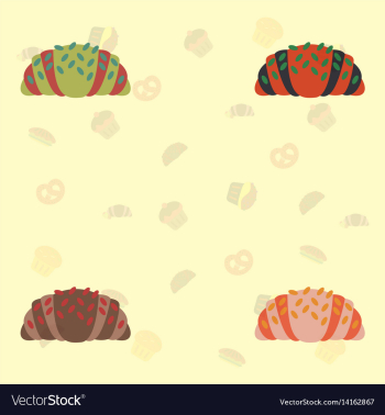 Croissants vector image Croissants vector image