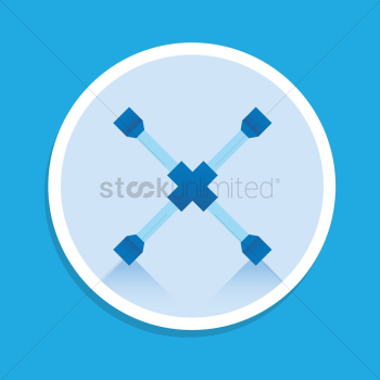 Cross wrench Cross wrench