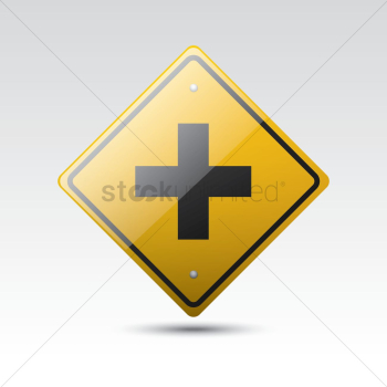 Crossroad sign Crossroad sign
