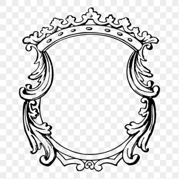 Crown frame png sticker illustration, | Free PNG - rawpixel