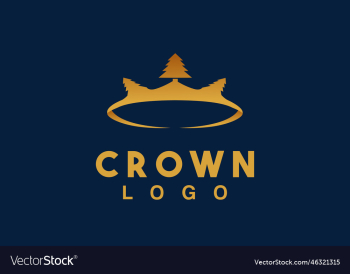 crown logo design template