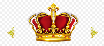 Crown of Queen Elizabeth The Queen Mother Gold Tiara Clip art - Red background gold crown 