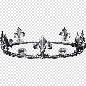 Crown Silver Gold King Fleur-de-lis, crown transparent background PNG clipart Crown Silver Gold King Fleur-de-lis, crown transparent background PNG clipart