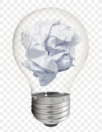 Crumpled paper png sticker, light | Free PNG - rawpixel