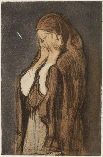 Crying woman, 1907, by Magnus | Free Photo - rawpixel Crying woman, 1907, by Magnus | Free Photo - rawpixel