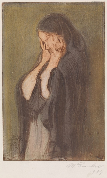 Crying woman, 1907, by Magnus | Free Photo - rawpixel Crying woman, 1907, by Magnus | Free Photo - rawpixel