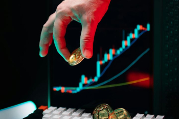 Cryptocurrency Investment Growth Concept Cryptocurrency Investment Growth Concept