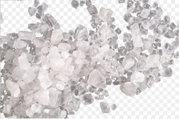 Crystallography Diamond Magnesium sulfate Jewellery - White coarse salt 