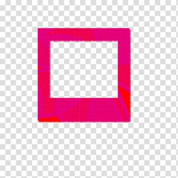 CUADROS PARA TEXTURAS, square pink frame illustration transparent background PNG clipart