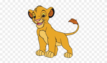 Cub Simba Clipart - Lion King Characters Simba