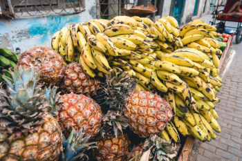 Cuban bananas and pineapples Cuban bananas and pineapples