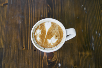 Cup Filled With Coffee Cup Filled With Coffee