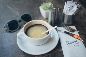 Cup Of Black Coffee 