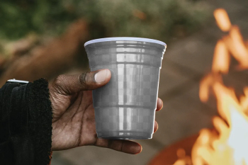 Cup png being held by a man | Free PNG Mockup - rawpixel